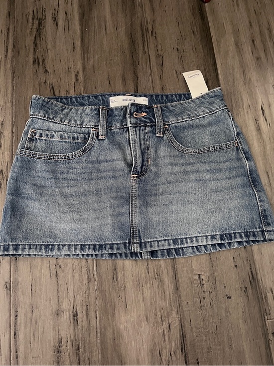 Hollister Dresses & Skirts - Hollister Light Blue Denim Mini Skirt
